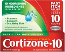 Cortizone 10 Maximum Strength Plus Ultra Feuchtigkeitsspendende Anti-Hitch-Creme, 1% Hydrocortison, 1 Unze.