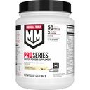 Muscle Milk Pro Series Protein Powder Supplement, Intensiv Vanille, 2 Pfund, 11 Portionen, 50g Protein, 3g Zucker, 20 Vitamine & Minerals, NSF zertifiziert für Sport, Workout Erholung, Verpackung Mai Vary