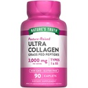 Nature's Truth Collagen Peptide | 90 Caplets | Typ 1 und 3 mit Vitamin C | Grass Fed, Non-GMO & Gluten Kostenlose Ergänzung