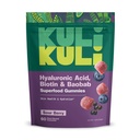 Kuli Kuli Super Gummis - Skin Supplements mit Baobab, Elderberry und Biotin - Hilft die Hautgesundheit zu unterstützen - 60 Non-GMO, Glutenfreie Gummi