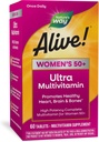 Nature's Way Alive!® Einmal täglich 50+ Multivitamin für Frauen, Ultra Potency, Food-Based Blends (60 mg pro Portion), 60 Tabletten