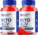 (2 Pack) Vollkörper-Gesundheit Keto ACV Gummies Fortgeschritten, Vollkörper-Gesundheit Keto + ACV Gummies Gewicht Apple verliert Vollkörper-Gesundheit Gewicht-Management Gummies Vollkörper-Gesundheit Bewertungen Vitamin B12 (120 Gummi)