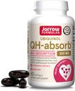 Jarrow Formulas QH-absorb 200 mg - High Absorption Co-Q10 - Aktive Antioxidante Form von Co-Q10 - Unterstützt Mitochondriale Energieproduktion &Cardiovascular Health - Bis zu 60 Portionen
