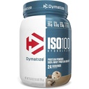 Dymatize ISO100 Hydrolysed Protein Powder, 100% Whey Isolate Protein, 25g Protein, 5.5g BCAAs, Glutenfrei, schnelles Absorbieren, einfaches Digesting, Cookies und Creme, 1,6 Pfund