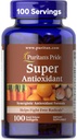 Puritan's Pride Premium Super Synergistic Antioxidant Formel, Nahrungsergänzung zur Bekämpfung von vorzeitiger Alterung*, Vitamine A, C, E, und Selenium Mineral, 3 Monate Versorgung, 100 Rapid Release Softgels
