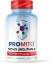 ProMito Urolithin Eine Ergänzung – 500mg reines Urolithin Eine Nahrungsergänzung für Männer und Frauen – Alternative zu NMN, NAD, CoQ10, Resveratrol & PQQ – 28 Kapseln