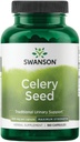 Swanson - Celery Seed Maximum Strength - Antioxidans Unterstützung (500 mg 180 Kapseln)(1 Packung)