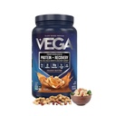 Vega Sport Vegan Protein Powder + Recovery - 30g Pflanzen basiertes Protein pro Servierung, Peanut Butter, 19 Servierungen, 5g BCAAs, Probiotics, NSF zertifiziert, Für Shakes & Smoothies, 1.8lbs (Packaging Mai Vary)