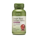 GNC Kräuter Plus Grape Seed Extrakt 500mg Ergänzung, extra Stärke, Vegetarisch, 60 Servierungen