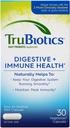 TruBiotics Daily Probiotic, 30 Kapseln - Glutenfrei, Soja freie Verdauung + Immun-Gesundheitsunterstützung Ergänzung für Männer und Frauen (Neuer Look)