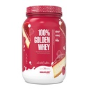 Maxler 100% Golden Whey Protein - 24g Protein per Servieren - Premium Whey Protein Powder for Pre Post Workout - Schnell-Absorbierende Whey Konzentrat Isolate Hydrolysat Blend - Raspberry Cheesecake 2 lb