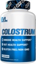 Evlution Nutrition Colostrum - Immune Health Support - 1000mg Colostrum Per Serving - Gluten Free & Non-GMO - Nahrungsergänzung - 45 Servierungen - 90 Veggie Kapseln