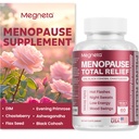 Menopause Ergänzungen für Frauen, Unterstützung Hot Flashes & Nacht Sweats, mit Black Cohosh, DIM & Evening Primrose, Hormonal Balance & Mood Unterstützung – 60 Kapseln