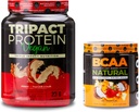 Nutrologie TRIPACT Vegan Protein Pulver, für Vegan Protein Shakes, Peanut Butter Vanille (20 Servierungen) BCAA Natürlich, Pflanzenbasiert BCAA Pulver, Orange Kokosnuss Flavor (30 Servierungen)