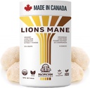 Lions Mane Supplement Pulver Ultra Strength 10:1 Bio Lions Mane Mushroom Unterstützung Gedächtnis, Kognition, Gehirngesundheit, 8 Unzen / 226 Servierungen