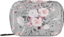Aquarell Blume Pille Box 7 Tage Pille Fall Reisen Pille Organizer Tasche mit Reißverschluss Tragbare Wöchentliche Vitamin Medizin Ergänzung Tasche