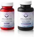 Relumines Advance Nutrition Gluta 1000 and Advance Vitamin C - MAX Haut Beleuchtung Complex- 30 Glutathion Kapseln + 60 Vitamin C Kapseln