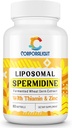 30mg Spermidin Ergänzung für Männer & Frauen, hohe Absorption, mehr Potent Than Spermidin 3HCL - für Cellular Renewal, Langlebigkeit & Kognitiv, Fermented Wheat Germ Extract, Pure & Natural, 60 Softgels