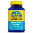 Nature's Life Apple Cider Essig 250mg | mit 87 mg Essigsäure (250 VegCaps)