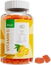 Khair Halal Vitamin C Gummis - Non GMO, Glutenfrei, Gelatinfrei, Vegetarisch - Immununterstützung Gummis, Halal Delicious Vitamins für Erwachsene & Kinder - 60 Gummis