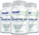 Forschung Verifizierter ConstiRelief - Die beste Ergänzung zur Verbrauchsentlastung auf dem Markt - mit L. Acidophilus für langfristige Gesundheit und Prävention. 100% Rückgarantie! (Pack mit 3)