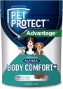 Pet Protect Ganzkörper Komfort+ Ergänzung für Hunde, Vet-Formulierte Alenza, unterstützt eine normale Entzündungsreaktion, Huhn-Flavored Soft Chews (60 Count)