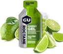 Gu Energy Roctane Ultra Endurance Energy Gel, On-The-Go Sports Nutrition for Running, Biking, Wandern oder Skifahren, Salted Lime, 24-Count