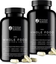 Ganzes Nahrungsergänzungsmittel für Männer und Frauen für ganzheitliche Gesundheit (Bundle) | Frauen Multivitamine (120 Kapseln) + Männer Multivitamine (120 Kapseln) |Full-Spectrum, 100% natürlich, Non-GMO
