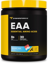 Primaforce EAA Powder (30 Servings, Rocket Pop Flavor) - Aminoacidi essenziali per l'allenamento e il recupero pre/intra - Non OGM e Gluten Free
