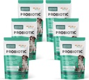 Wellnergy Daily Probiotic & Prebiotics Soft Chew for Dogs & Cats - Verdauungsunterstützung für Durchfall, Verstopfung, Magen, Verdauung & Gas - Hilft Verdauung, Allergie Haut und Immungesundheit 60ct