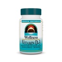 Quelle Naturals Wellness Vitamin D-3 2000 iu Bioaktive Form für Immungesundheit* - 200 Softgels