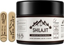 Shilajit Pure Himalayan mit Fulvic Acid & 85+ Trace Minerals Shilajit für Männer & Frauen Golden Grade Eine Shilajit Resin Ergänzung mit einem kleinen Bitter Geschmack für Energie & Immunität - 50 Gramm
