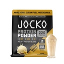 Jocko Fuel Mölk Whey Protein Powder 22g Protein - Low Sugar Monk Fruit Blend - Muskel-Recovery & Growth, Packaging May Vary (28 Servierungen, Vanilla Milkshake)