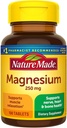 NATURE MADE Magnesium, 250 mg, Tabletten, 100 ct