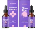 JoySpring Maca Root Liquid Drops mit Bio Maca Root Pulver und Hormonal Balance für Frauen natürliche Mood Unterstützung Ergänzung