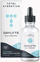 Tägliche Elektrolyttropfen, ungeflammt, Zuckerfreie tägliche Hydration Ergänzung mit Magnesium, Calcium, & Zink (39 Servierungen)