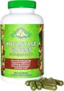 Greens Superfood - Energy Promoter - Weizengras, Gerste Grass, Spirulina, Spinat, Chlorella, Beets, Kale Supplement (150 Cap)