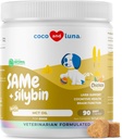 Gleich für Hunde - 90 Soft Chews - S-Adenosyl-L-Methionin, Liver Supplement - Brain Health, fördert kognitive Unterstützung, Liver Support (Same & Silybin Soft Chews)