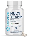 Revive MD Multi-Vitamin-Ergänzung für Männer und Frauen – Daily Multivitamin unterstützt Energie, Immunität und Gesamtgesundheit mit essentiellen Vitaminen, NAC, Zink, Magnesium & Mehr (60 Kapseln, 30 Portionen)