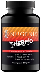 Nugenix Thermo - Pilules thermogéniques de supplément de brûleur de graisse pour les hommes, accélérateur métabolique extrême, 60 comte