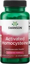 Swanson aktiviert Homocystein Formel 60 Veg Kapseln