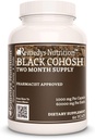 Remedy's Ernährung Schwarz Cohosh | 1.000 mg, 60 Vegan Kapseln pflanzliche Nahrungsergänzung | Zwei Monate Versorgung