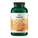 Swanson Vitamin C mit Rose HIPS 500 Milligramme 400 Kapseln