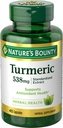 Nature's Bounty Turmeric Pills und Kräutergesundheitsergänzung, Unterstützung, Antioxidans Gesundheit, 538mg, 45 Kapseln
