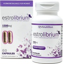 VH Nutrition ESTROLIBRIUM | Hormongleichgewicht für Frauen* | Menopause Support Supplement* | Black Cohosh, Shatavari, Chaste Tree Berry (Vitex), Dong Quai | 60 Kapseln in leicht zu schluckenden Pillen