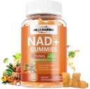 NAD+ Gummie NAD Resveratrol Ergänzung : NAD Ergänzungen für Frauen Aging Defense Absorption Than Nicotinamid Riboside Boost Vitamin B3 D3 Natrium Zink Unterstützung Cellular Health Energy und DNA Reparatur