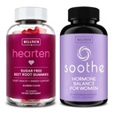 WellPath Beet Root Gummies (Sugar Free) 1500 mg – Blueberry Flavor for Blood Pressure Support and Soothe Hormon Balance for Women + Cortisol Manager, 60 Ct