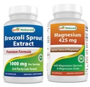 Best Naturals Broccoli Sprouts Extrakt, 1000 mg & Magnesium Glycinat 425 mg