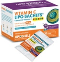 Lipo-Sachets Kinder Liposomales Vitamin C - 500mg Pro Servieren für Kinder Immununterstützung - Schwarz Johannisbeeren Vitamin C für Kinder - Hohe Absorption, kein Zusatz von Zucker - 30 Packungen